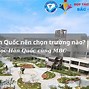 Trường Đại Học Top 3 Hàn Quốc